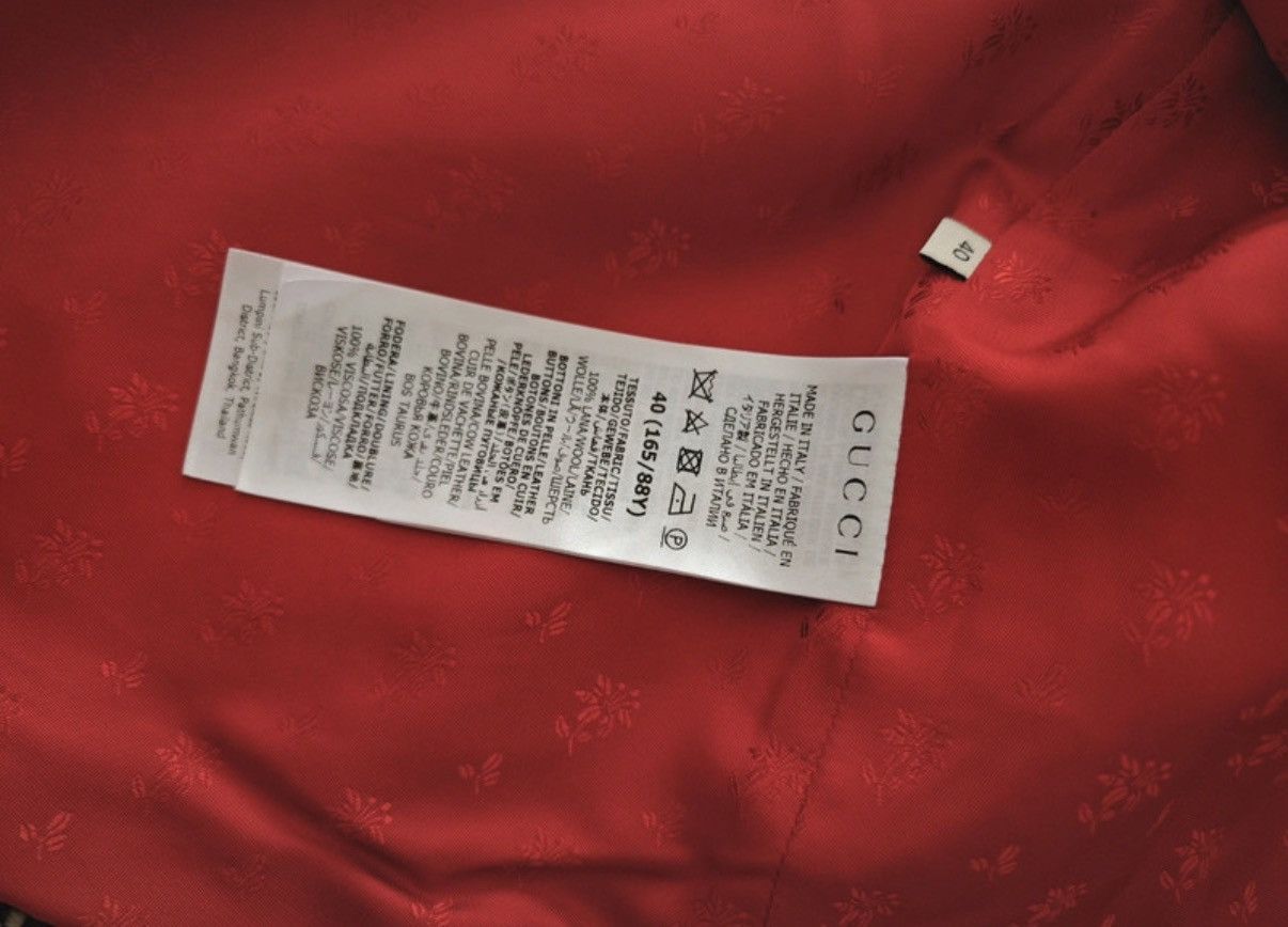 Gucci Gucci FW 2023 Gingham tweed blazer Size S / US 4 / IT 40 - 9 Thumbnail