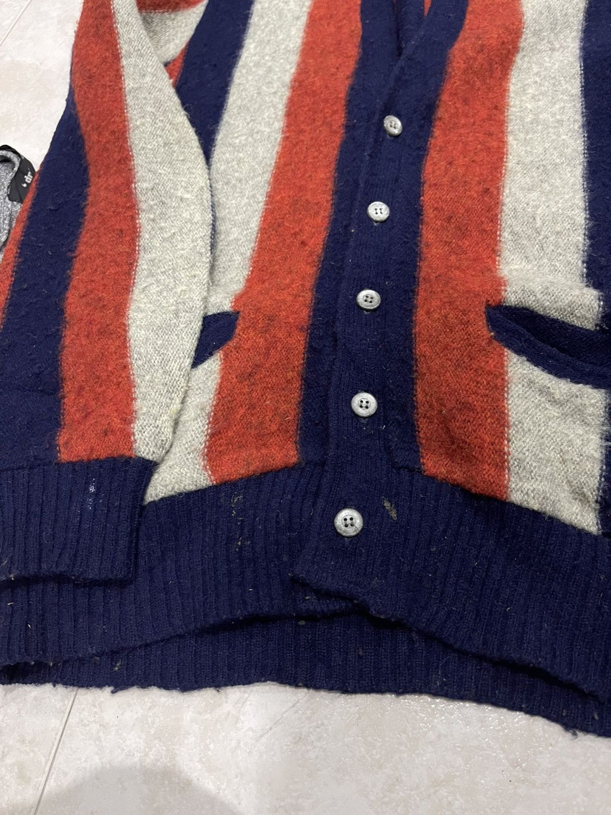 Japanese Brand Vintage Mohair Cardigan Kurt Cobain Size US M / EU 48-50 / 2 - 5 Thumbnail