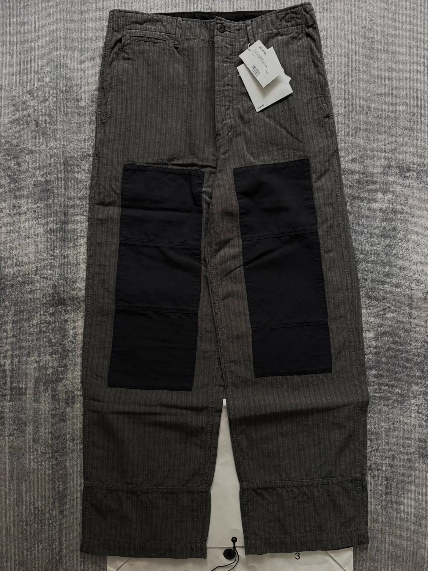 Visvim visvim wide chino pants stripe in navy Size US 36 / EU 52 - 1 Thumbnail