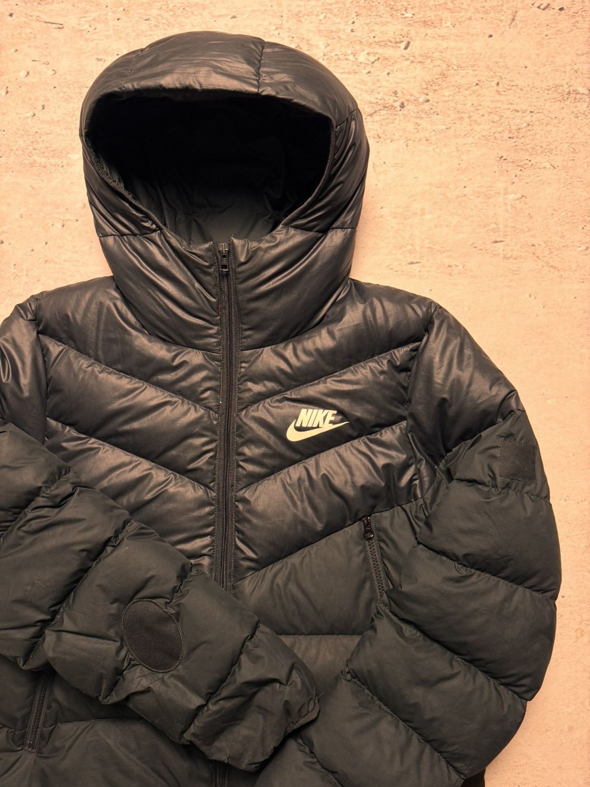 Nike × Nike ACG NIKE PUFFER DOWN BASIC LOGO OVERSIZE NYLON JACKET Size US L / EU 52-54 / 3 - 3 Thumbnail