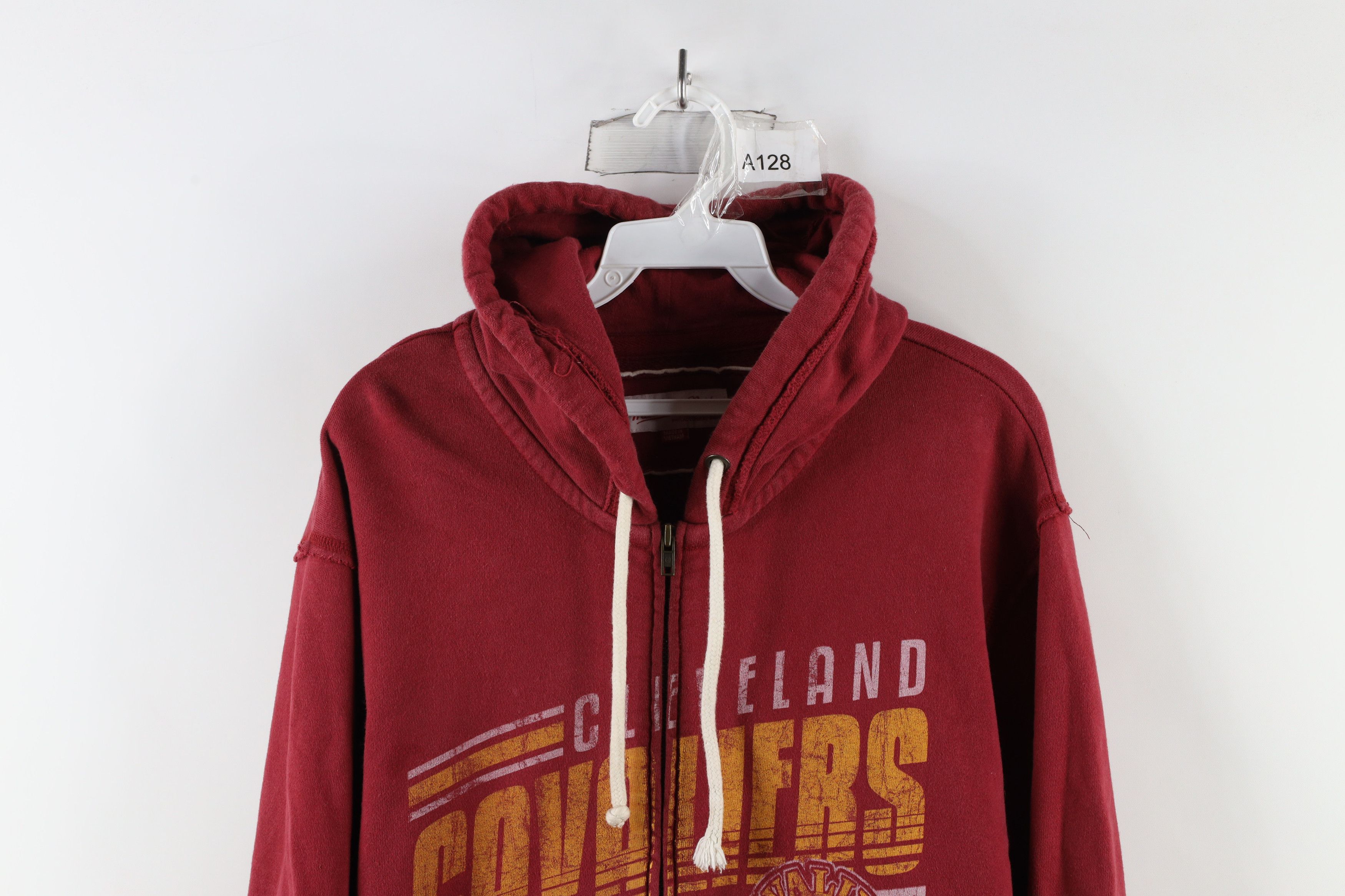 Mitchell & Ness × Vintage Mitchell & Ness Cleveland Cavaliers Basketball Zip Hoodie Size US M / EU 48-50 / 2 - 2 Thumbnail
