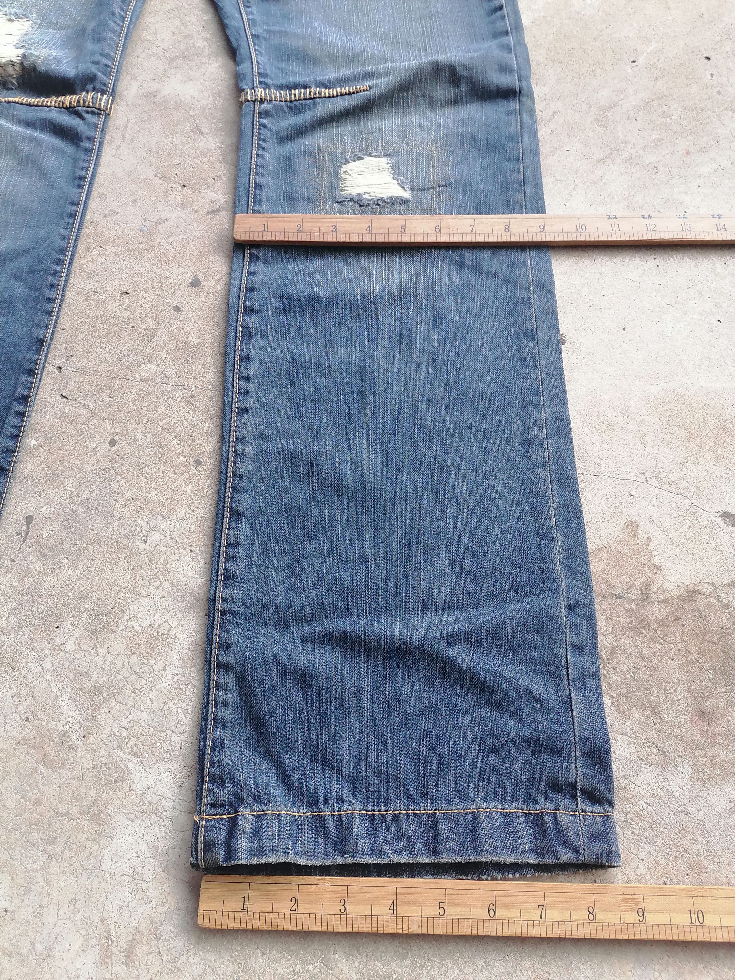 Japanese Brand Big Train Nice Design Jeans Japan Size US 31 - 5 Thumbnail