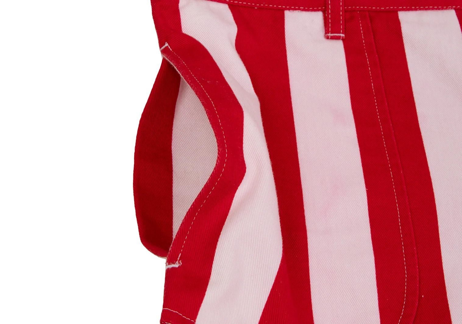 Jean Paul Gaultier Cotton Stripe Pants in Red and White Size 48 Size US 32 / EU 48 - 5 Thumbnail