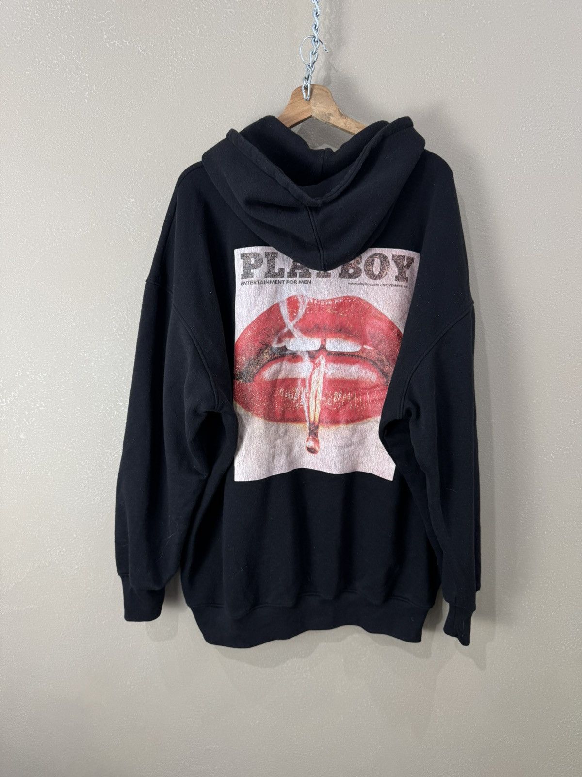 Playboy Playboy hoodie vintage big logo back Oversize Size US L / EU 52-54 / 3 - 1 Thumbnail