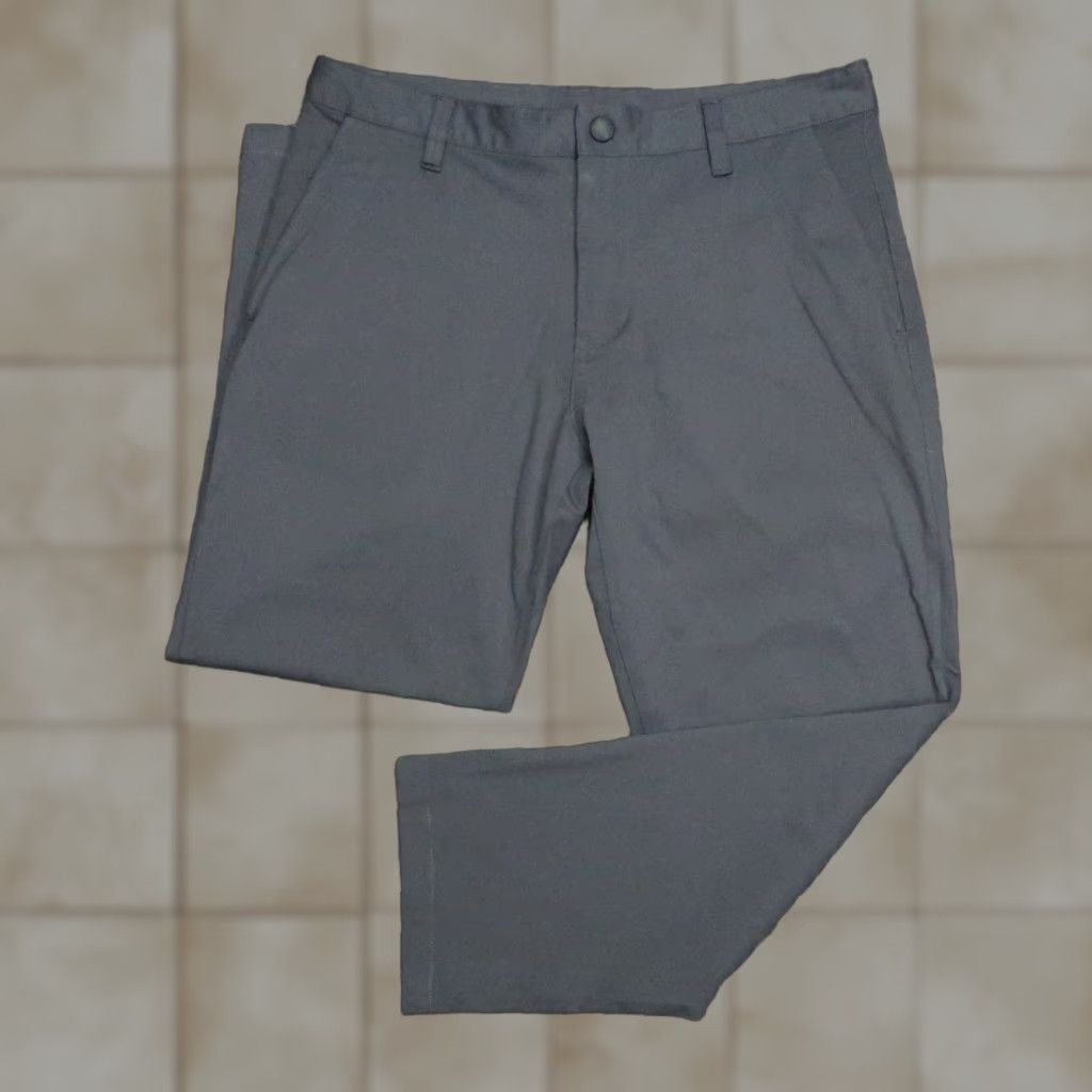 Rhone Rhone Pants Mens 32x25 Blue Commuter Slim Chino Performance Trouser Pant Men Slim Blue Chino Size US 32 / EU 48 - 1 Thumbnail