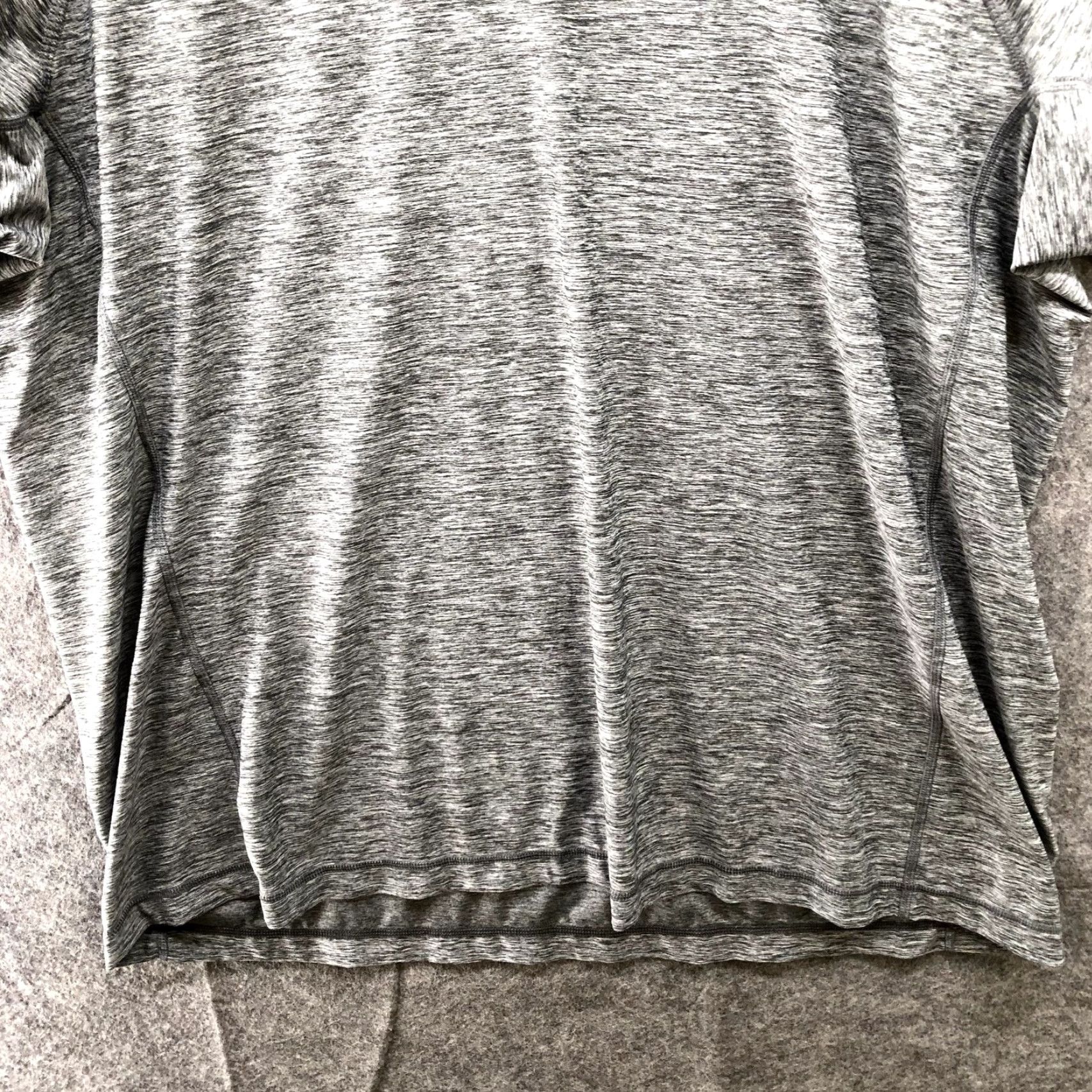 Lands' End Lands' End Active T Shirt Mens XXL Short Sleeve Heather Gray Crewneck Quick Dry Size US XXL / EU 58 / 5 - 4 Thumbnail