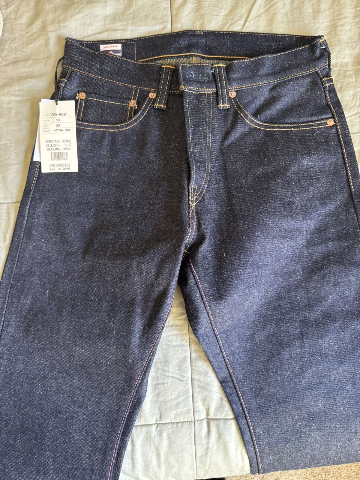 Momotaro Jeans Momotaro 0605-18 BESP Selvedge Japanese Denim Size 30W Size US 30 / EU 46 - 2 Thumbnail