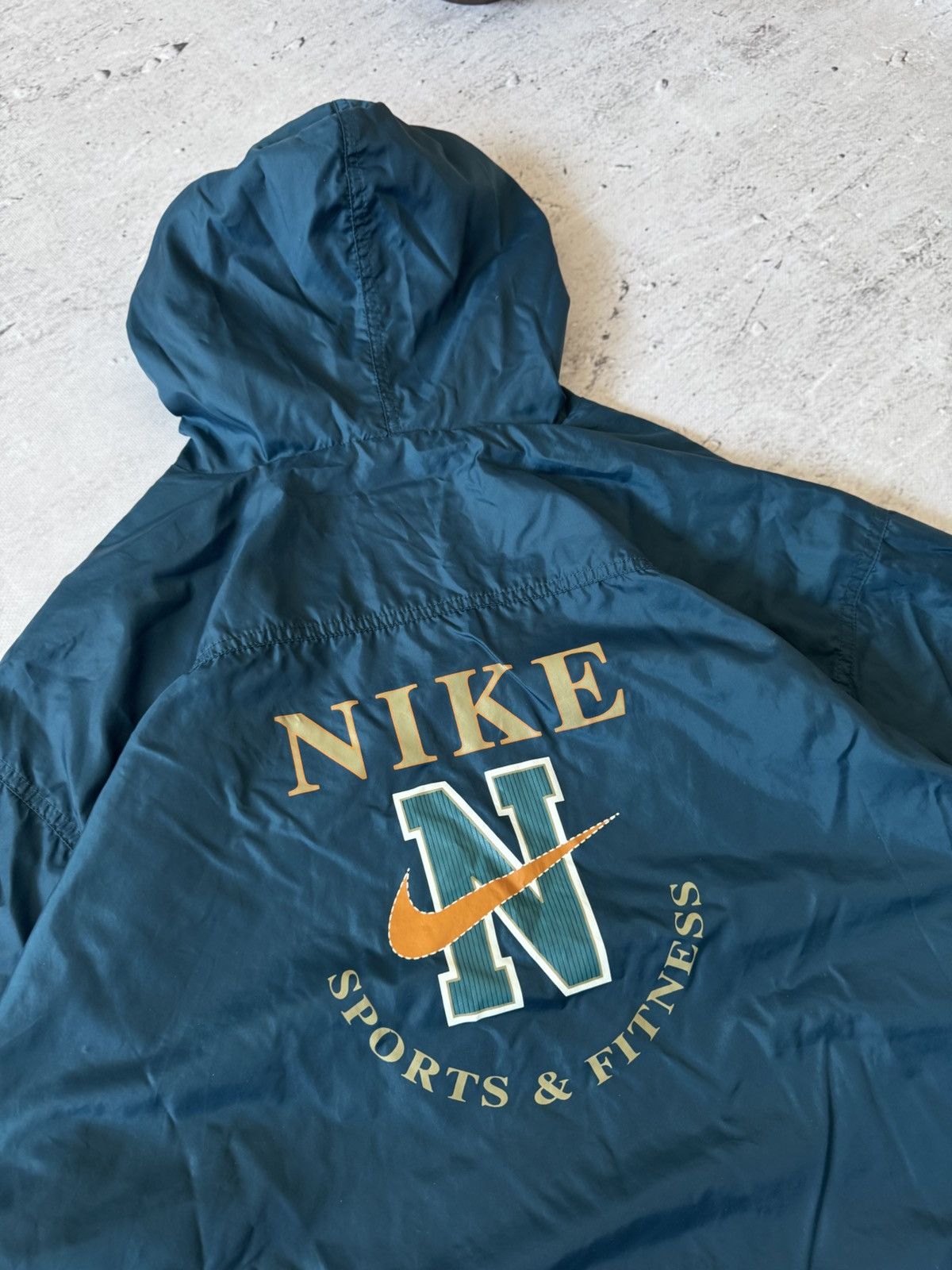 Nike × Vintage NIKE VINTAGE BASIC LOGO OVERSIZE BAGGY LIGHT JACKET Size US L / EU 52-54 / 3 - 6 Thumbnail