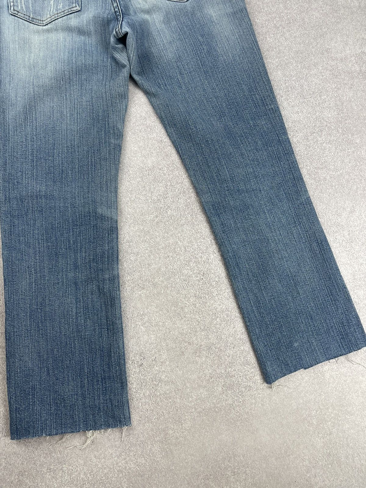 Versace Jeans Couture Vintage Versace Jeans Couture Distressed Denim Jeans Size 27 Size 27" / US 4 / IT 40 - 13 Thumbnail
