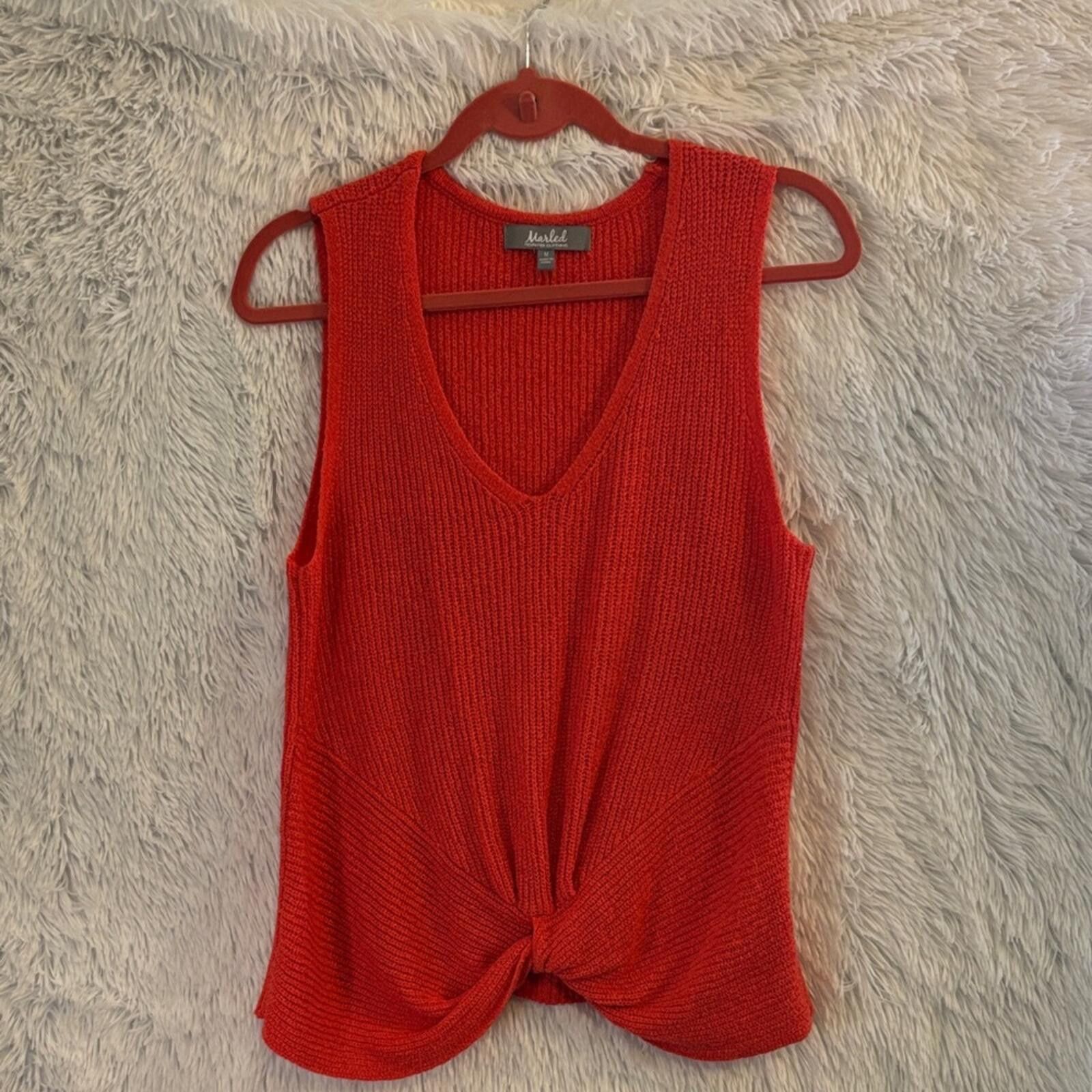 Other Marled Reunited Knit Sleeveless Blouse Size Medium Size M / US 6-8 / IT 42-44 - 1 Thumbnail
