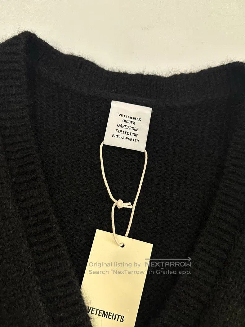 Vetements Vetements Cardigan with Jewel Embellishments Size US M / EU 48-50 / 2 - 3 Thumbnail