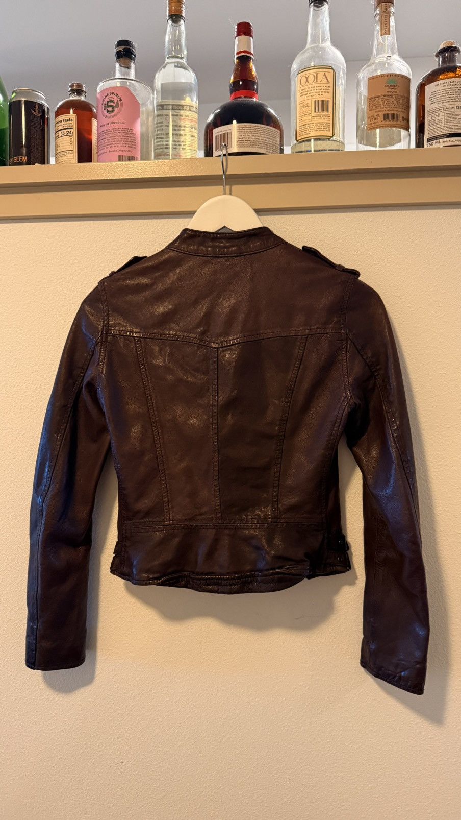 Japanese Brand × Vintage Vintage purple leather Size S / US 4 / IT 40 - 3 Thumbnail
