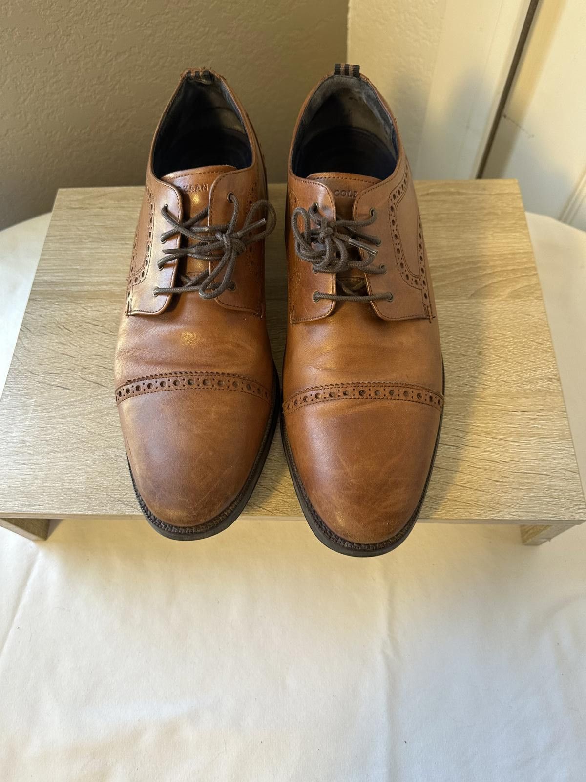 chinese dress ladies Men's Cole Haan Dawson Wingtip Oxford Shoes, British Tan, 9