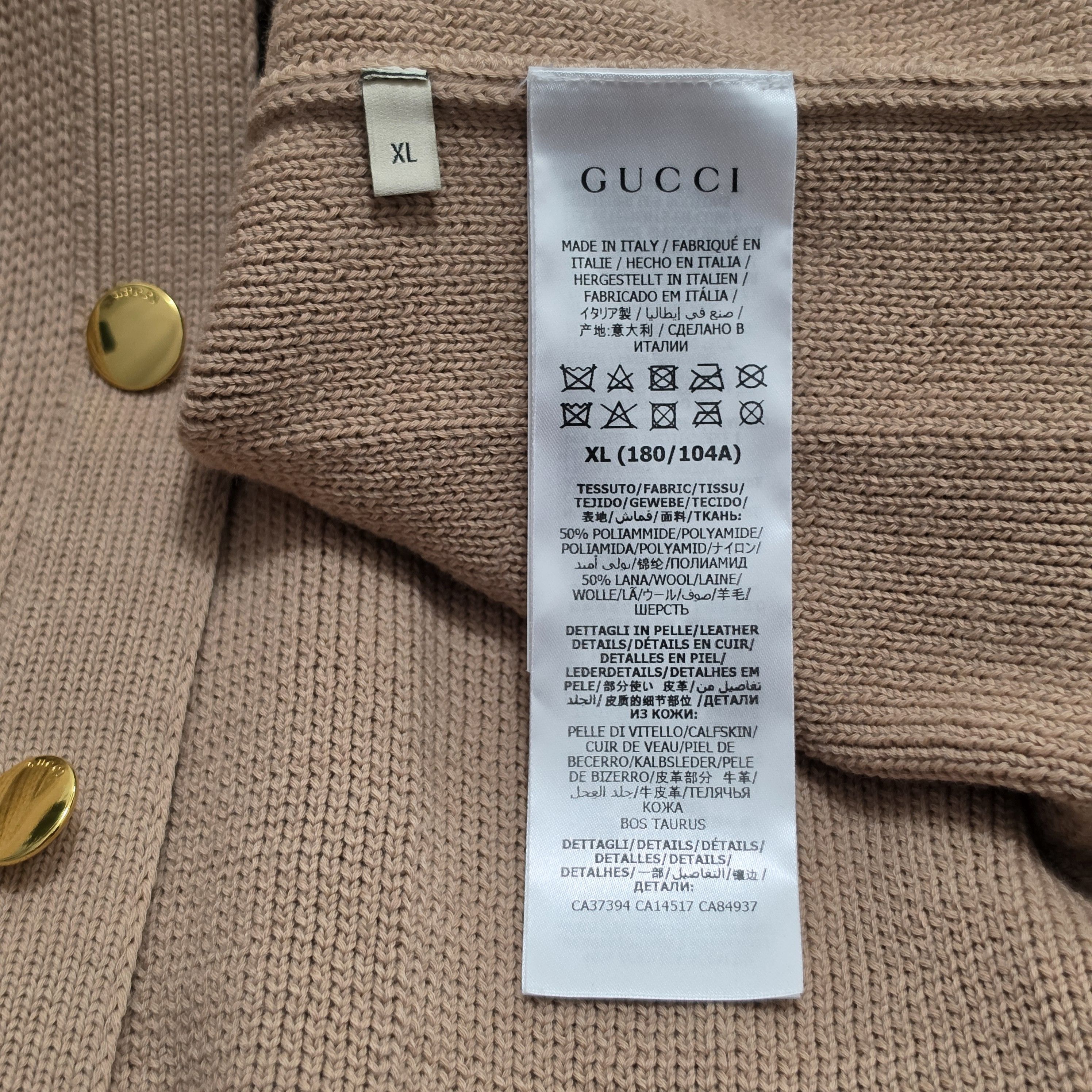 Gucci Wool-blend Cardigan Size US XL / EU 56 / 4 - 10 Thumbnail
