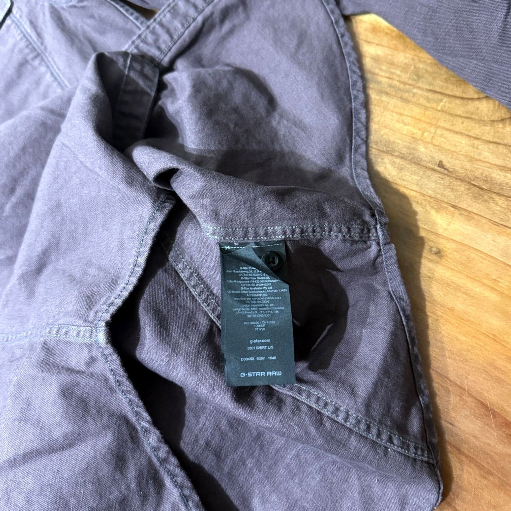 G-Star G-Star Shirt Mens S Pearl Snap Cotton Western L/S Outdoor Solid B3-10 Size US S / EU 44-46 / 1 - 4 Thumbnail