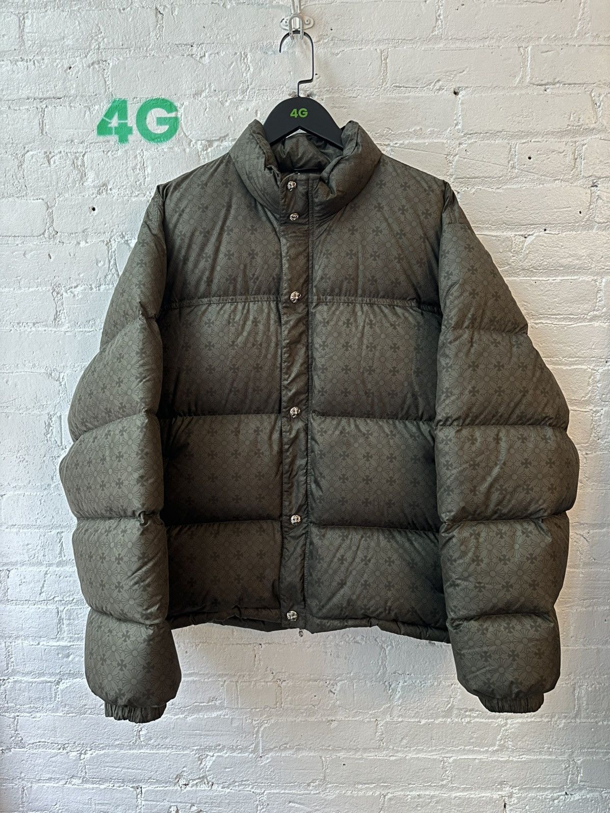 CHROME HEARTS CH PLUS PUFFER JACKET XL