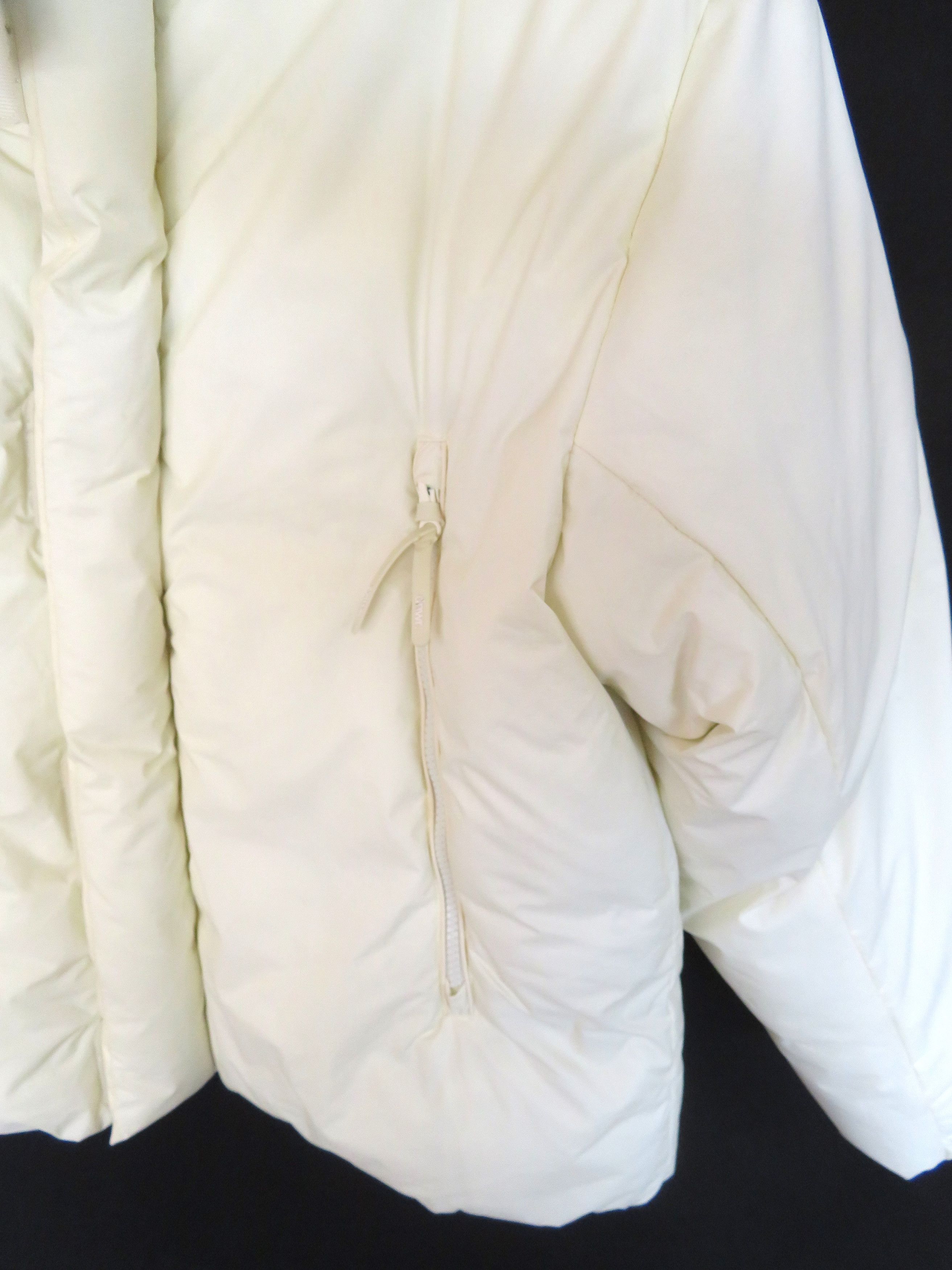 Zara New ZARA DNWR Cream Funnel Puffer Jacket Women Sz L Size L / US 10 / IT 46 - 6 Thumbnail