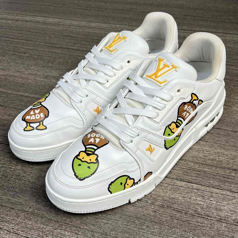 Louis Vuitton Nigo x Louis Vuitton Trainer Sneakers for Men 0089 Size US 8 / EU 41 - 1 Thumbnail