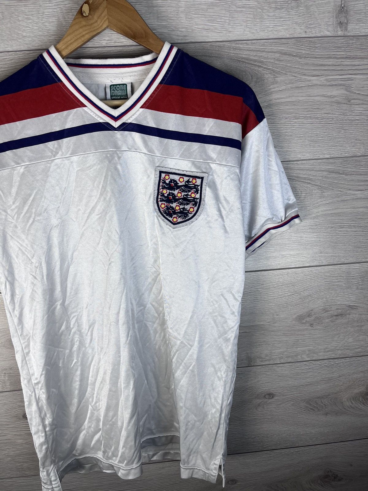 Other Mens soccer jersey Socer Drawe England size M Size US M / EU 48-50 / 2 - 3 Thumbnail