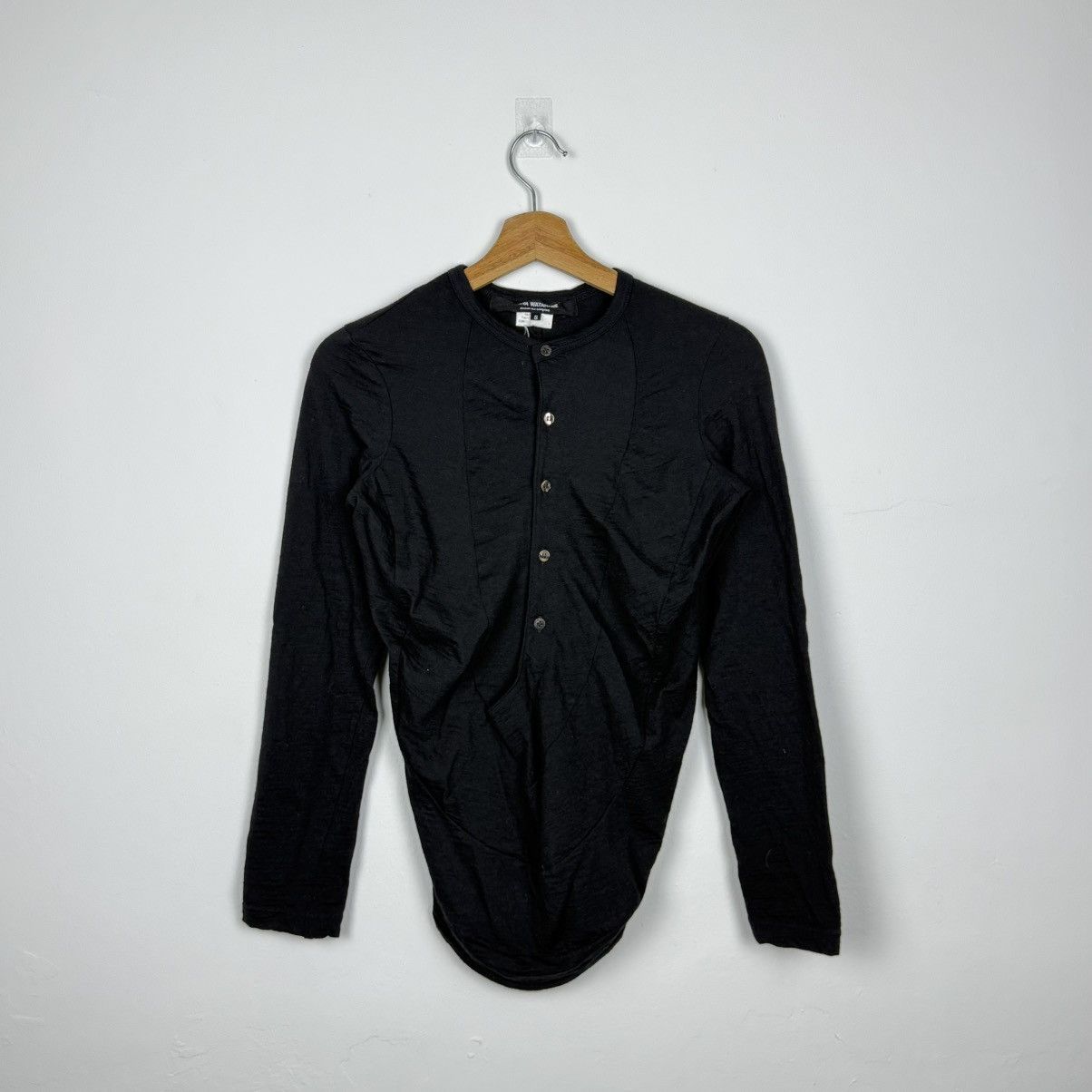 Comme des Garcons Junya Watanabe Comme Des Garcons Asymmetrical Wool Tops Size S / US 4 / IT 40 - 1 Thumbnail