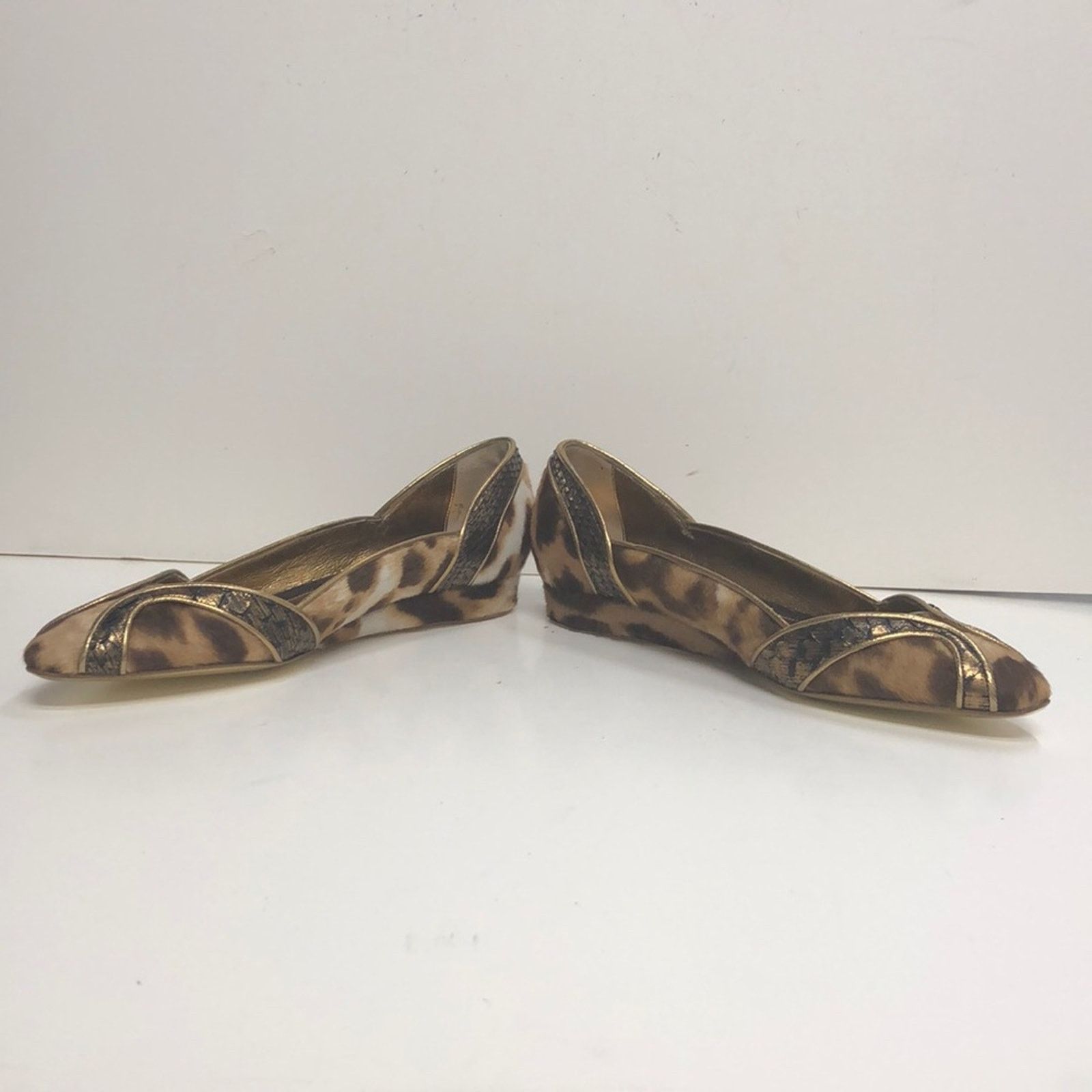 & Other Stories Francesco Sacco Made in Italy MulticlrLeopard Flat Size US 7 / IT 37 - 3 Thumbnail