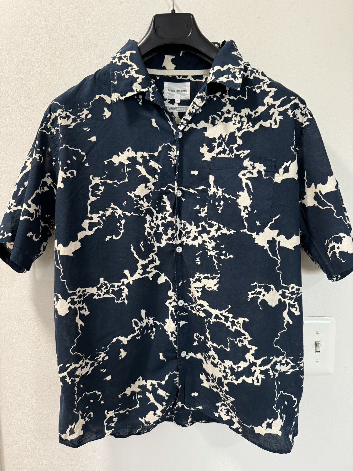 Norse Projects Norse Project Blue Carsten Shirt Size US M / EU 48-50 / 2 - 1 Thumbnail