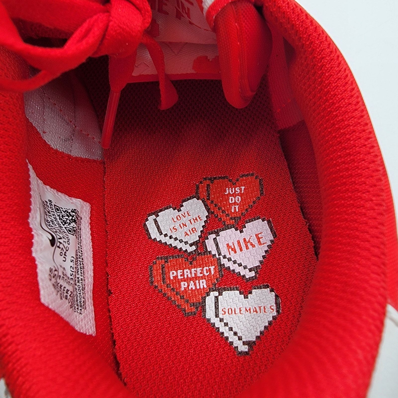 Nike Cortez GS Valentine's Day 2025' Red/White Sz 4.5Y HV5166-696 Size US 6 / IT 36 - 6 Thumbnail