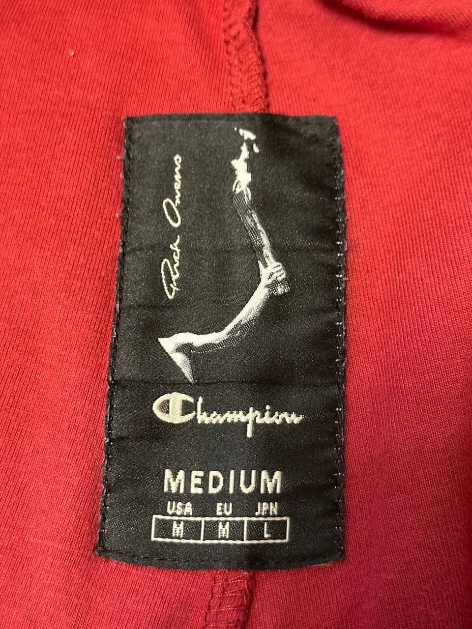 Champion × Rick Owens Rick Owen Champion Shorts Red Medium Size US 34 / EU 50 - 3 Thumbnail