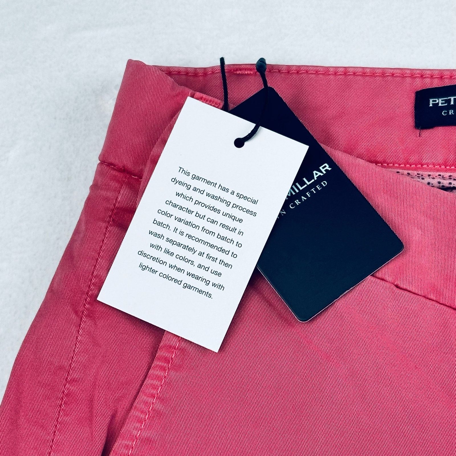 Peter Millar Peter Millar Crown Crafted Men’s 38 Concord Golf Shorts Pink Size US 38 / EU 54 - 5 Thumbnail