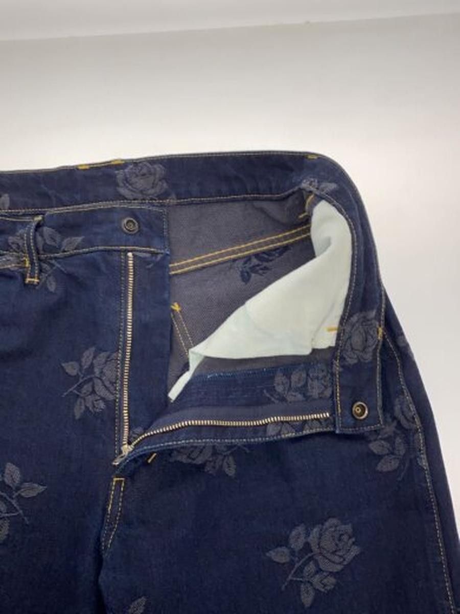 Needles Needles Cotton Pants Indigo Floral Pattern Size US 30 / EU 46 - 3 Thumbnail