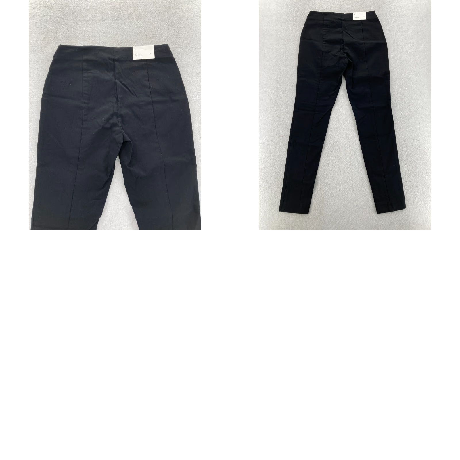 Calvin Klein Calvin Klein Pants Women's XS Black Pull On Skinny Ankle Stretch Low Rise NWT Size 42" / US 20 - 9 Thumbnail