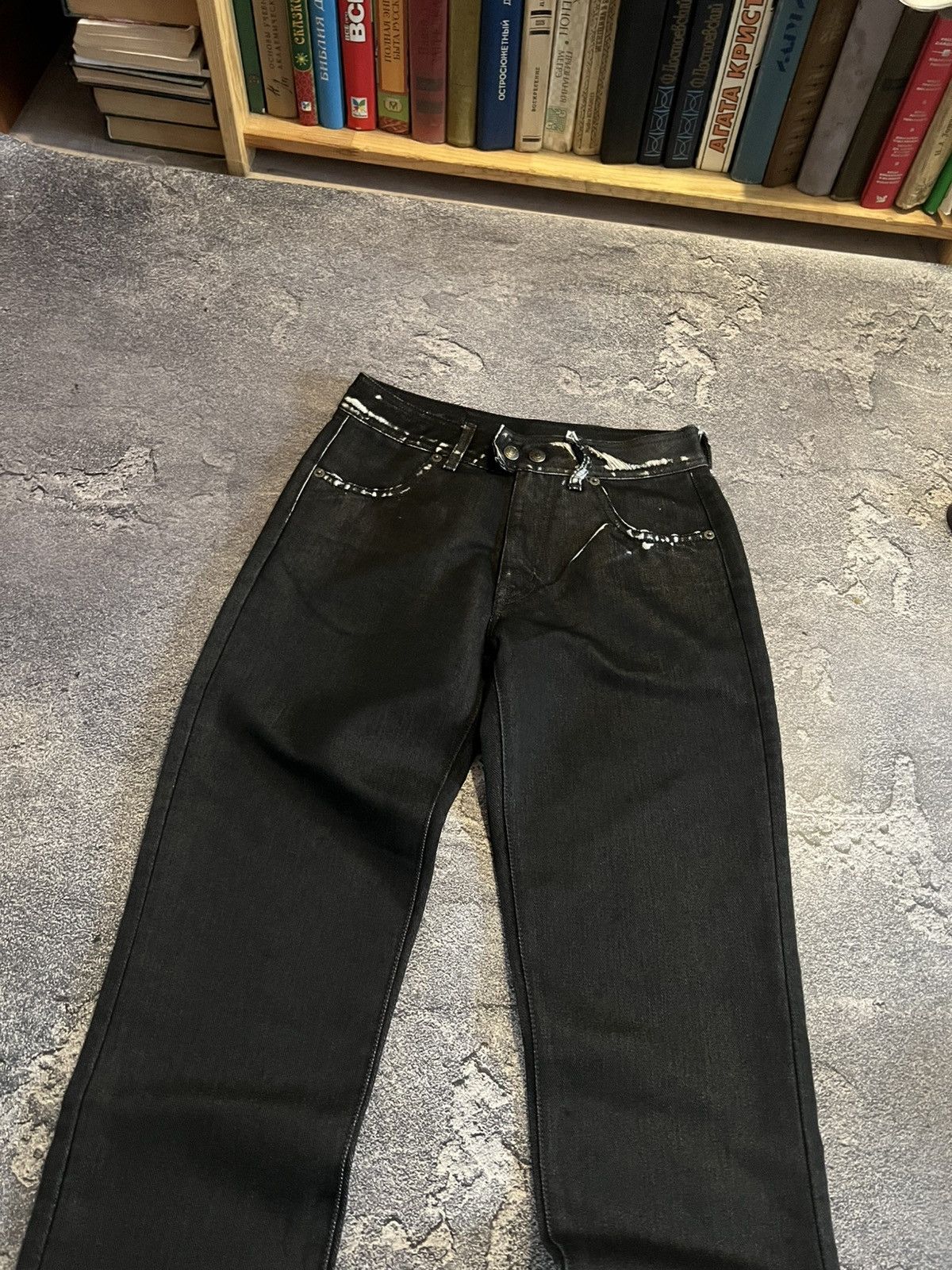 Japanese Brand Japanese Streetwear Glamour Skinny / Balenciaga Style Y2K Size US 28 / EU 44 - 2 Thumbnail