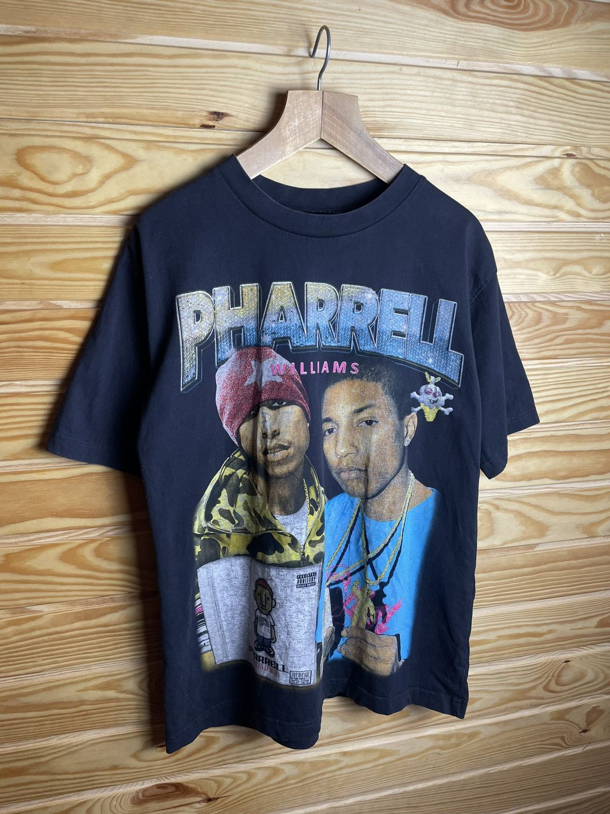 Marino Morwood × Pharrell × Rap Tees Marino Morwood With Pharrel Williams T-Shirt Skateboard Size US M / EU 48-50 / 2 - 1 Thumbnail