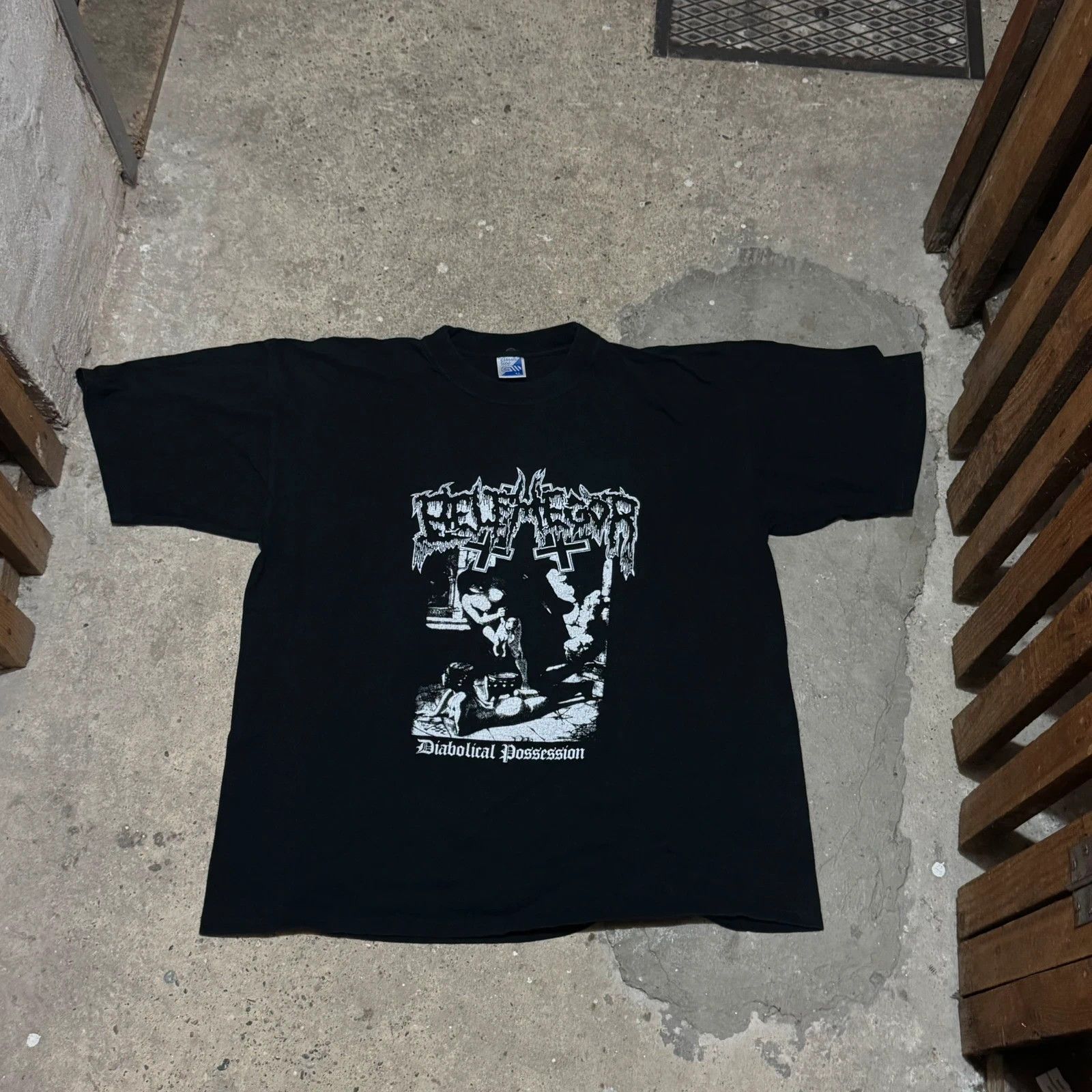 Band Tees Vintage Belphegor t-shirt Size US XL / EU 56 / 4 - 1 Thumbnail