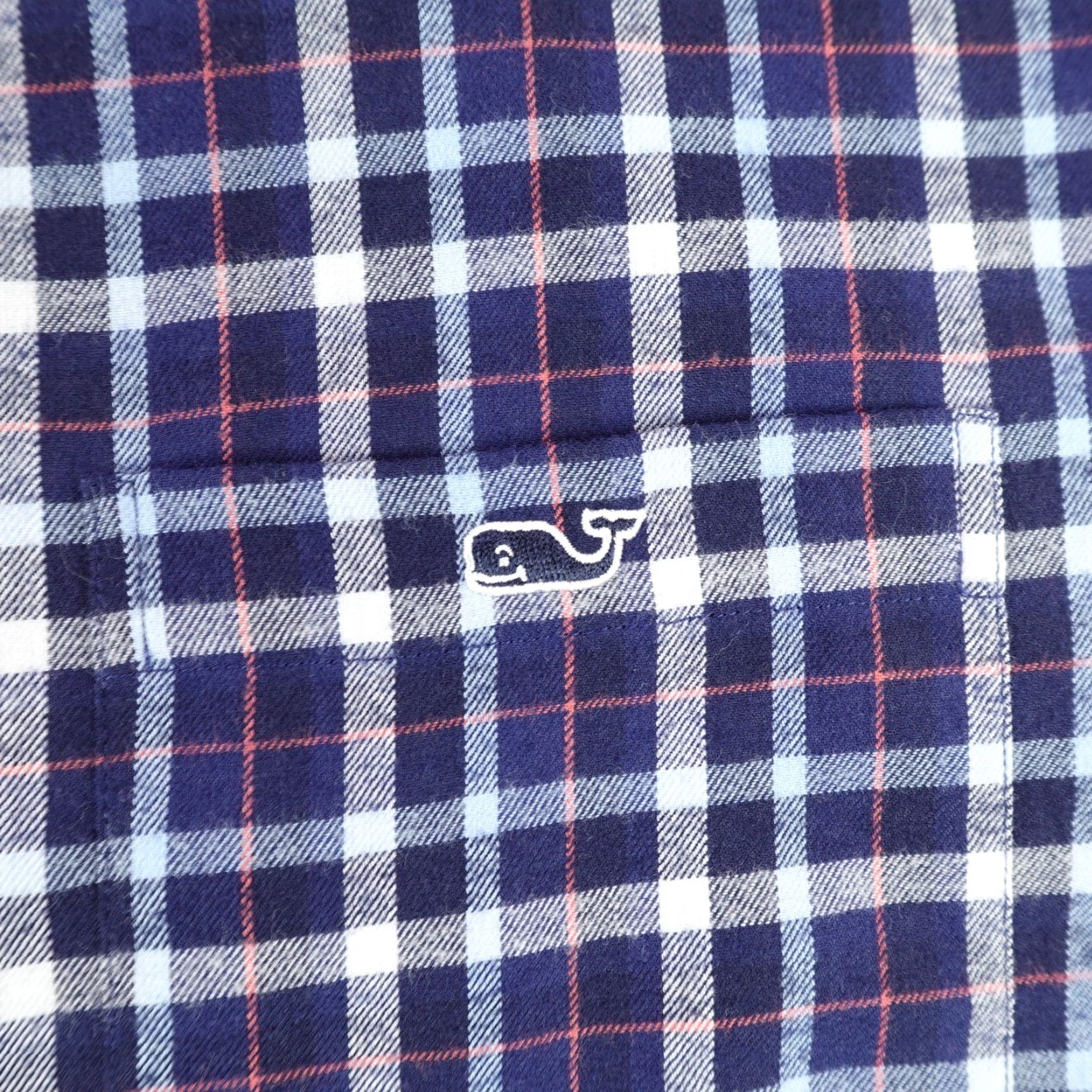 Vineyard Vines VINEYARD VINES Shirt Large Blue Plaid Flannel Tucker Button-Up Men L Blue Plaid Classic Fit Tucker Shirt Men Size US L / EU 52-54 / 3 - 3 Thumbnail