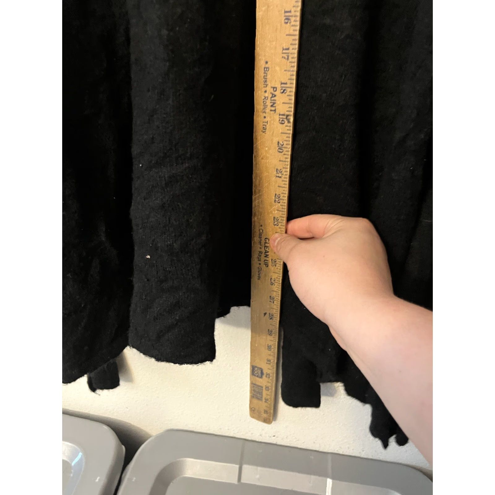 Michael Kors Michael Kors Women Cardigan Open Black XL Sweater Acrylic Blend Size XL / US 12-14 / IT 48-50 - 5 Thumbnail