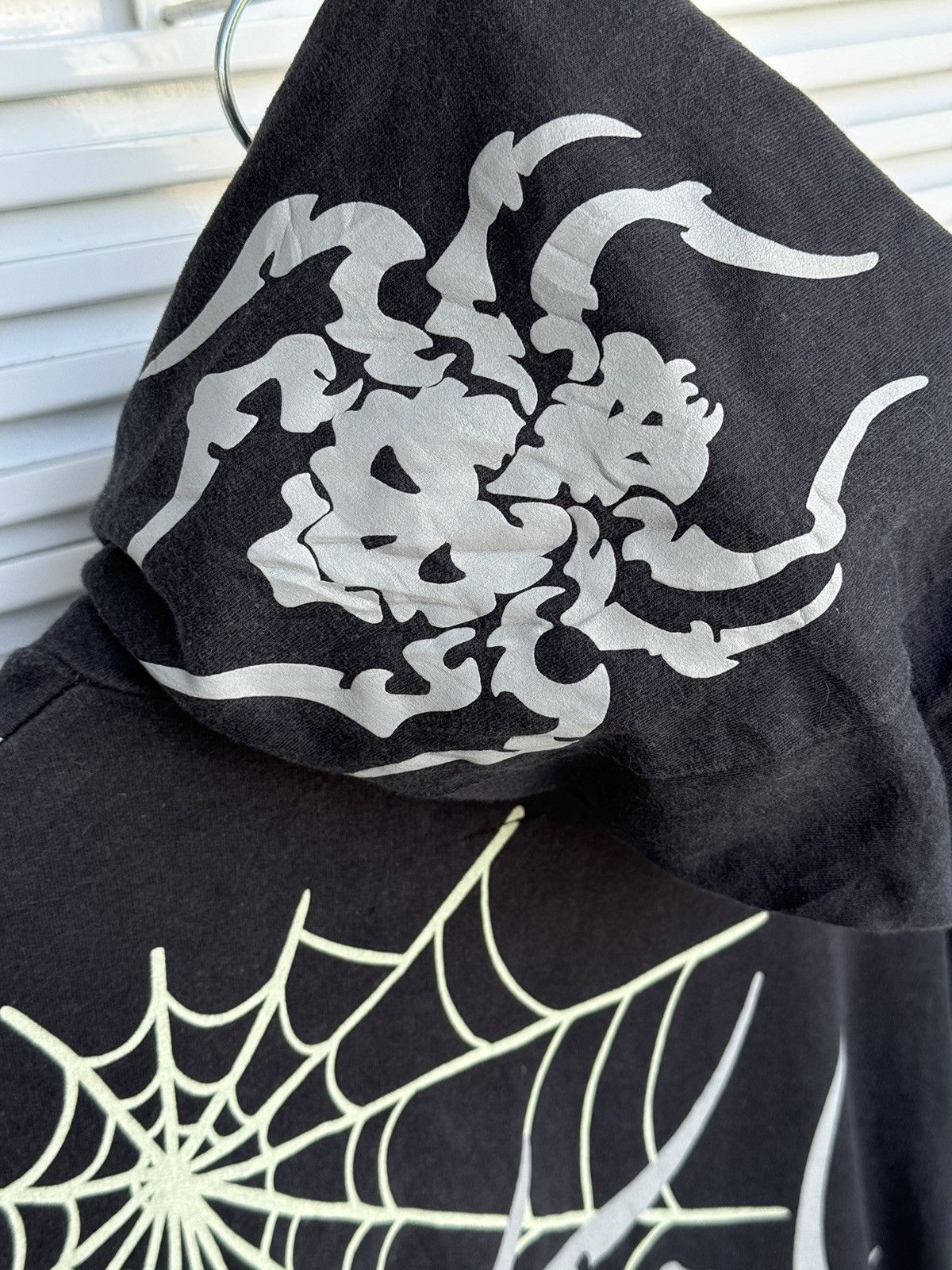 XX Agate Spider Web Punk Riot Poem Hoodies