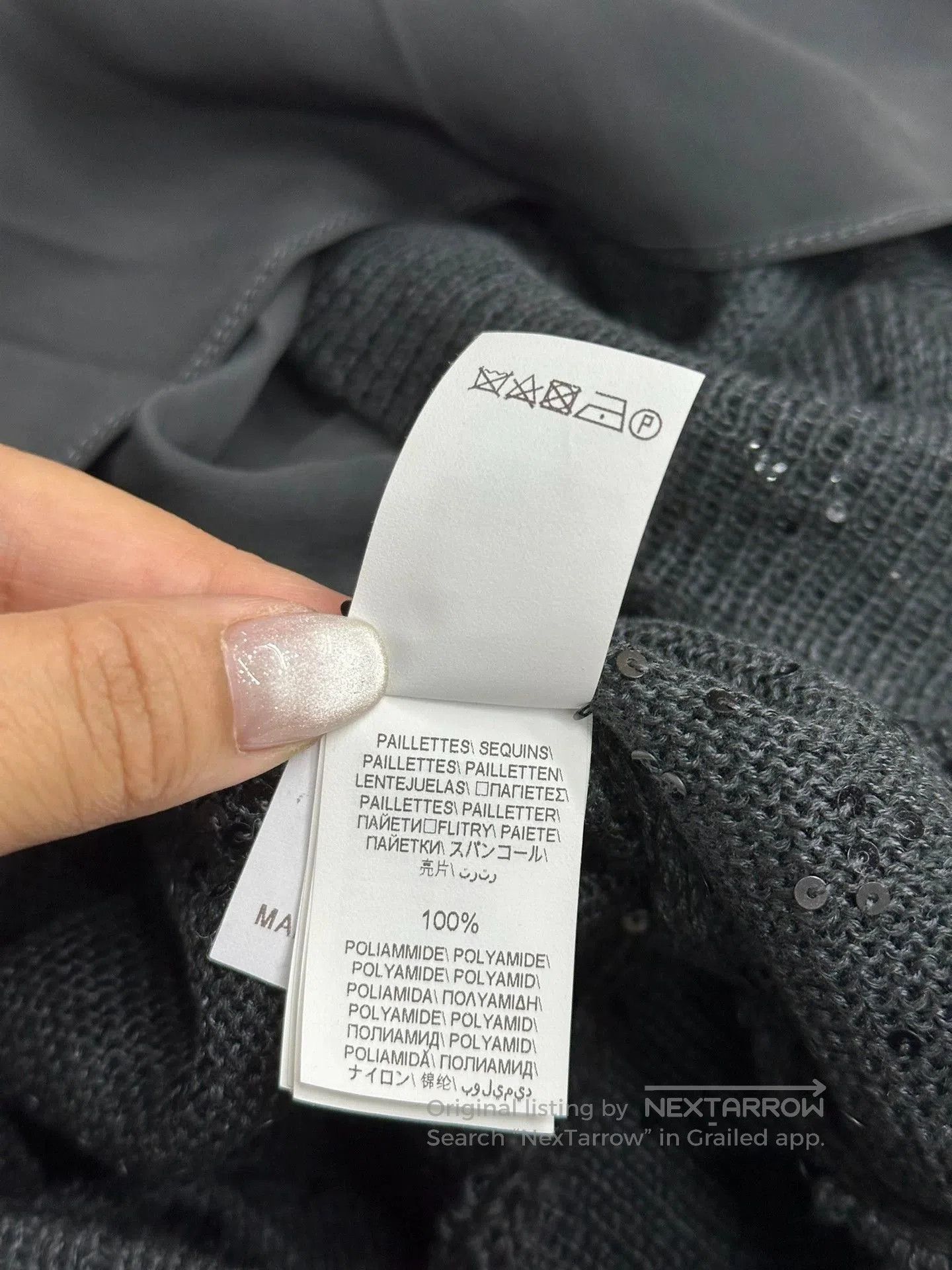 Brunello Cucinelli Brunello Cucinelli Grey Beaded Dress. Size US M / EU 48-50 / 2 - 6 Thumbnail