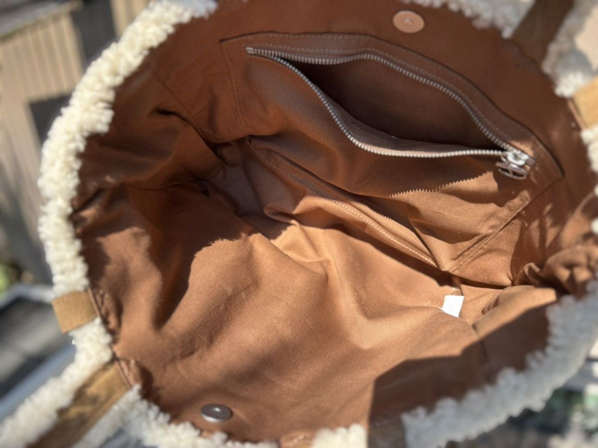 Telfar × Ugg TELFAR X UGG Reverse shopping bag Medium Natural Size ONE SIZE - 6 Thumbnail