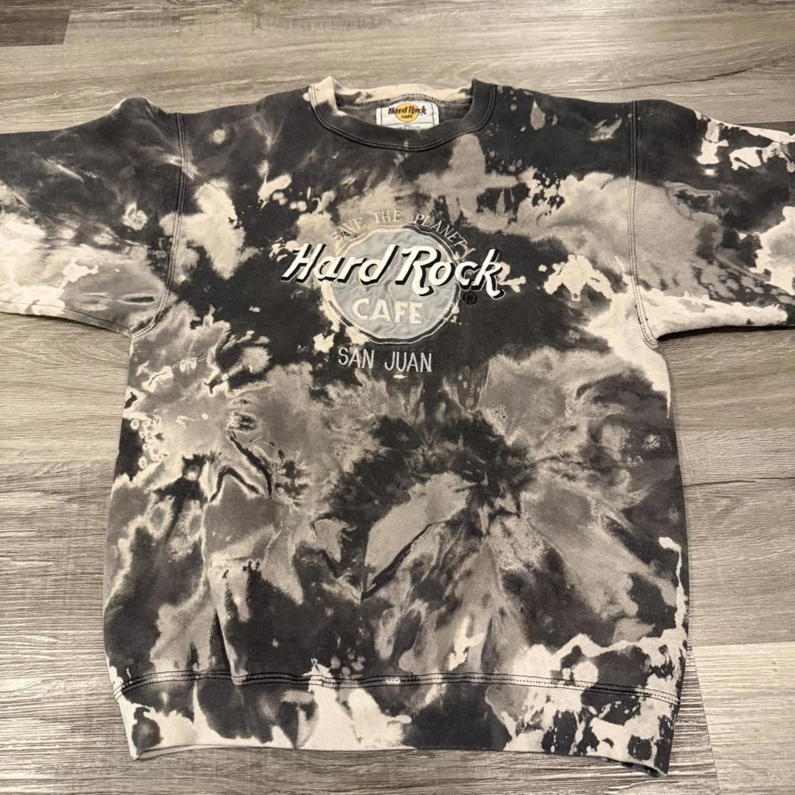 Hard Rock Cafe vintage hard rock cafe San Juan embroidered sweatshirt 90s S Size US S / EU 44-46 / 1 - 6 Thumbnail
