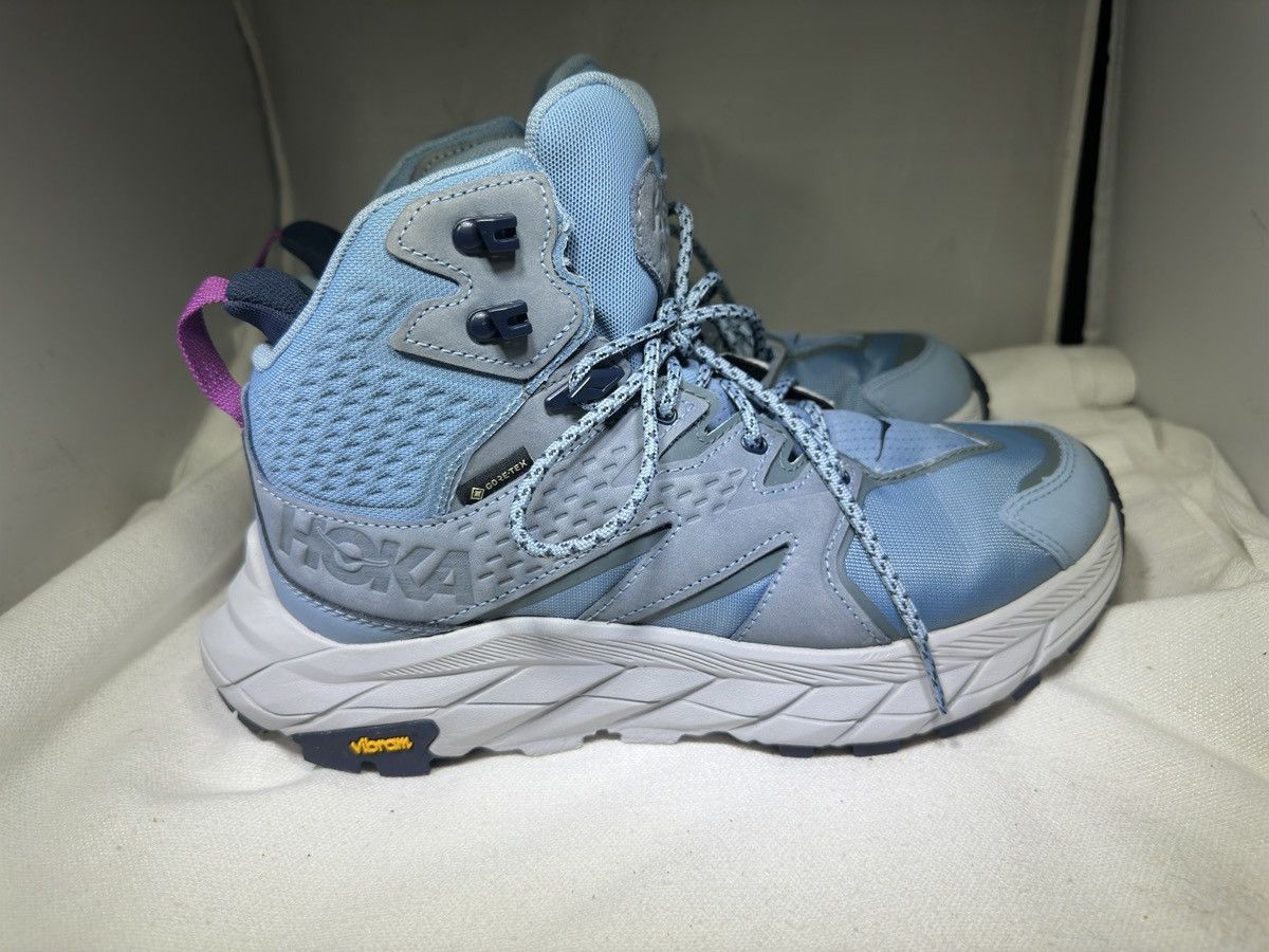 Hoka New Hoka Anacapa Mid GTX Hiking Shoes Blue Women's 8.5B Size US 8.5 / IT 38.5 - 3 Thumbnail