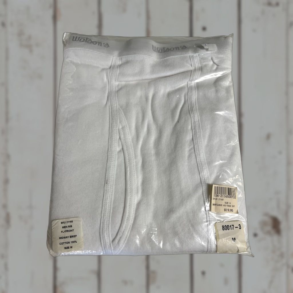 Vintage VINTAGE Watson's Boxer Brief Canada Cotton White 3 Pack M Men 90s Astro Boy White Cotton Breathable Lightweight Underwear Size 40R - 1 Thumbnail