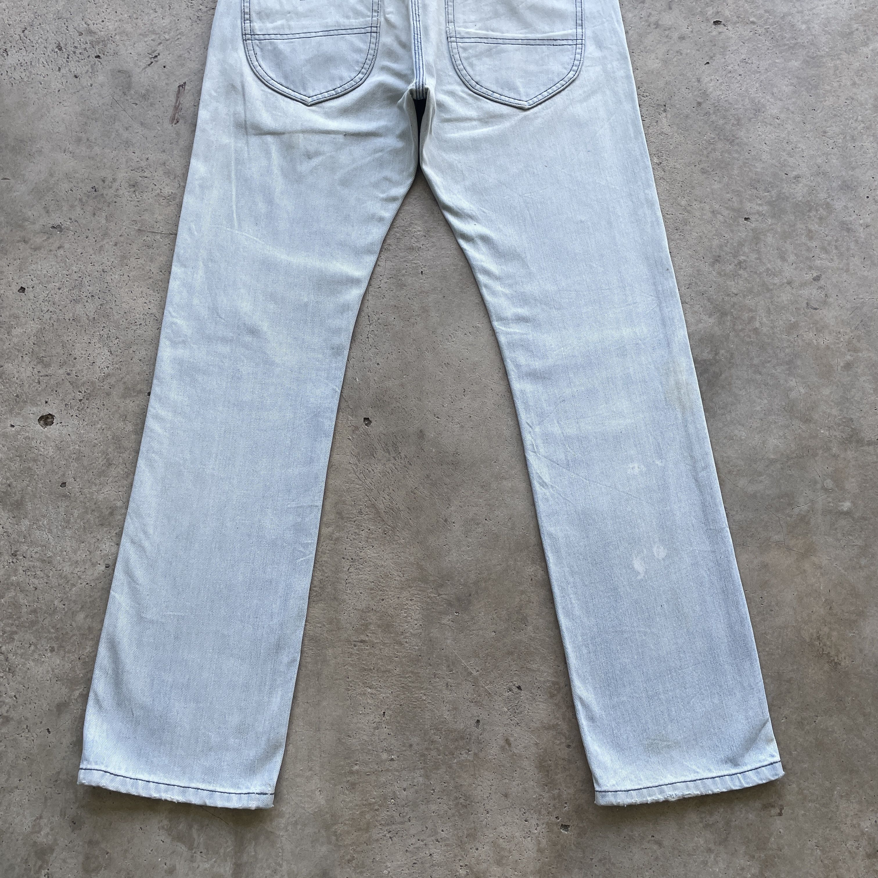 Japanese Brand × Jean W31 VINTAGE JAPAN LEE WASH DENIM FADED JEANS PANTS WORKWEAR Size US 31 - 11 Thumbnail