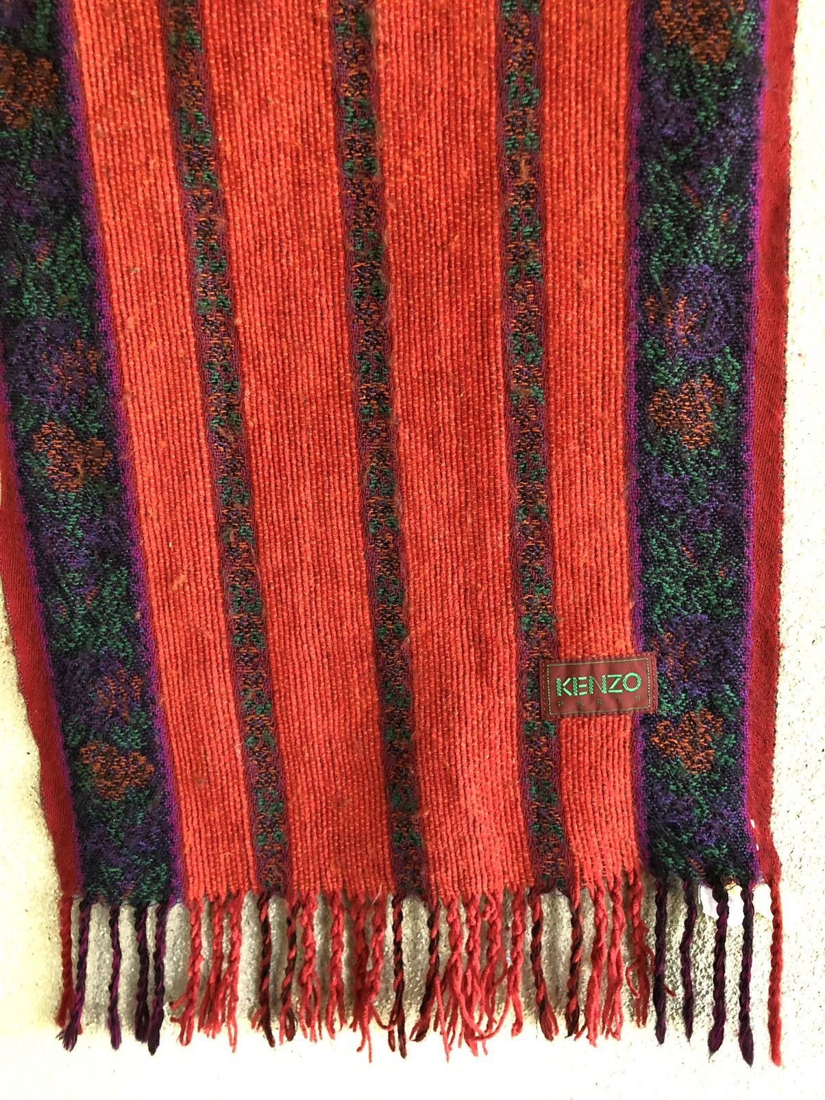 Kenzo × Vintage Kenzo scarf muffler Size ONE SIZE - 5 Thumbnail