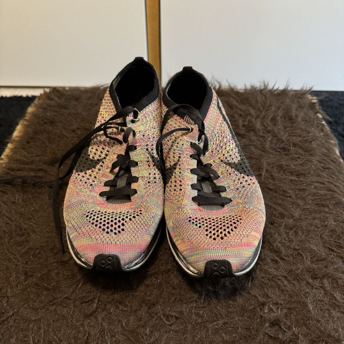 Nike Nike Flyknit Racer “Multicolor” 2.0 Size US 8.5 / EU 41-42 - 3 Thumbnail