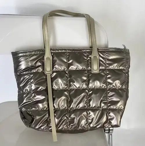 Japanese Brand Fashion y2k unisex quilted shoulder tote bag Size ONE SIZE - 4 Thumbnail