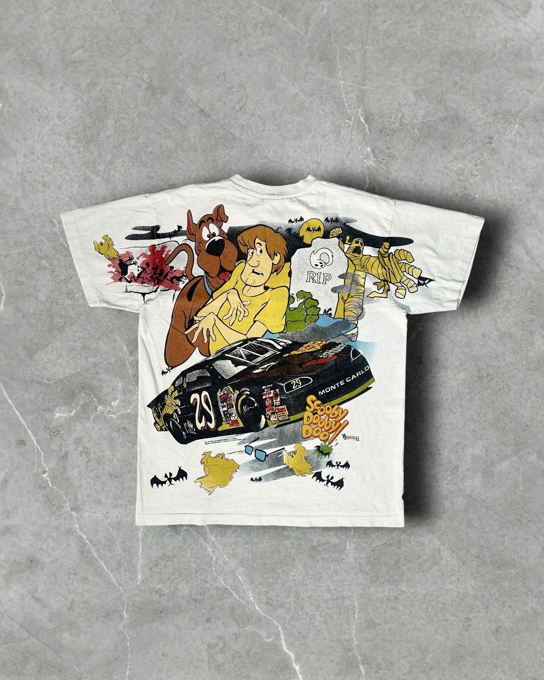 Cartoon Network Nascar 1996 Scooby Doo Cartoon Networth Wacky Racing Tee Size US L / EU 52-54 / 3 - 2 Thumbnail