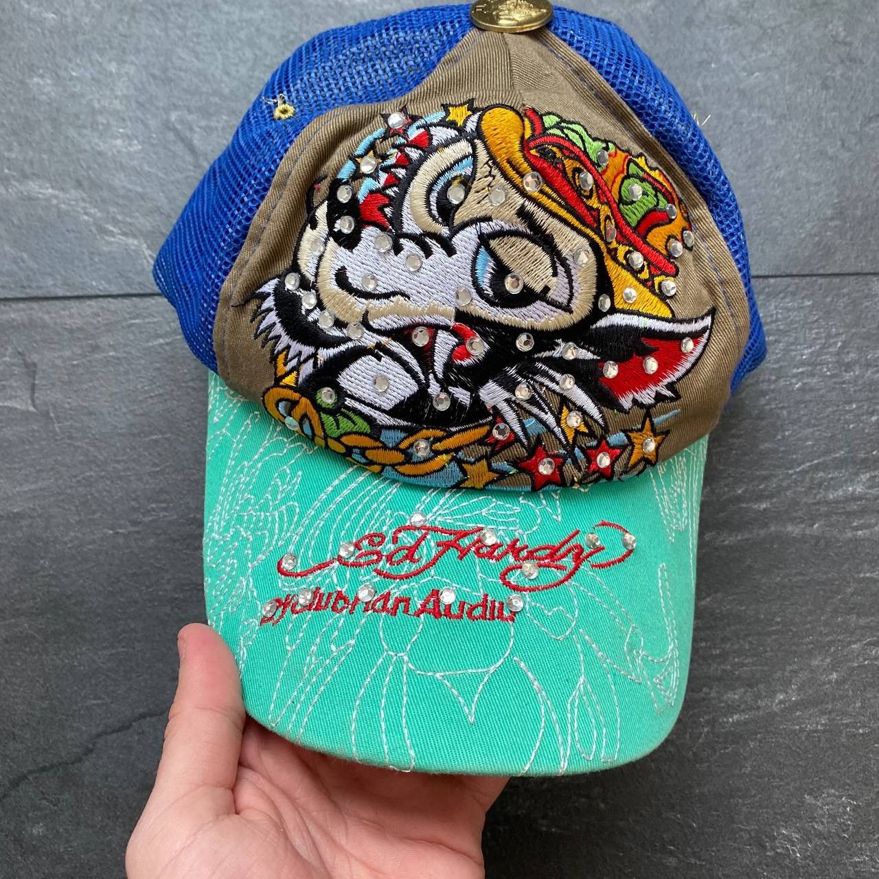 Christian Audigier × Ed Hardy Vintage Ed hardy rare cap Size ONE SIZE - 2 Thumbnail