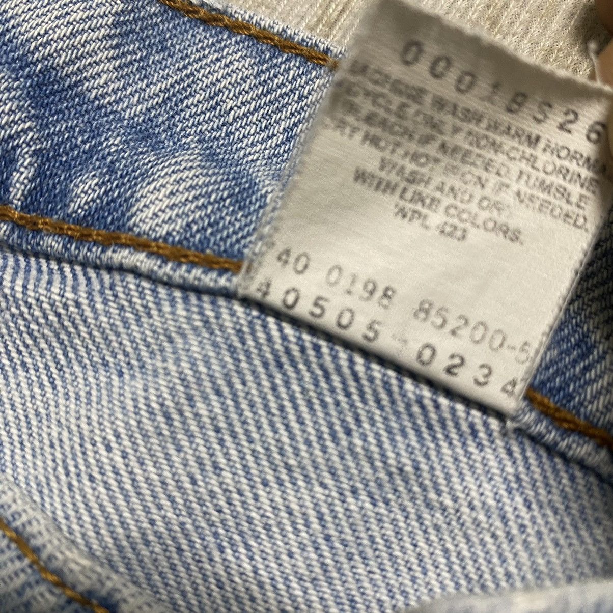 Levi's Vintage 90s Levis 505 Orangetab Regular Fit Jeans Lightwash Size US 31 - 17 Thumbnail