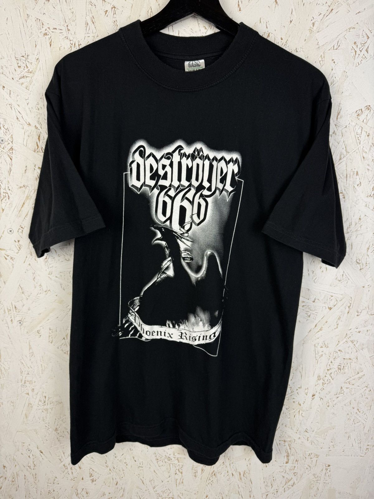 Band Tees 00s Destroyer 666 Phoenix Rising 2000 Black Metal T-Shirt M Size US M / EU 48-50 / 2 - 1 Thumbnail